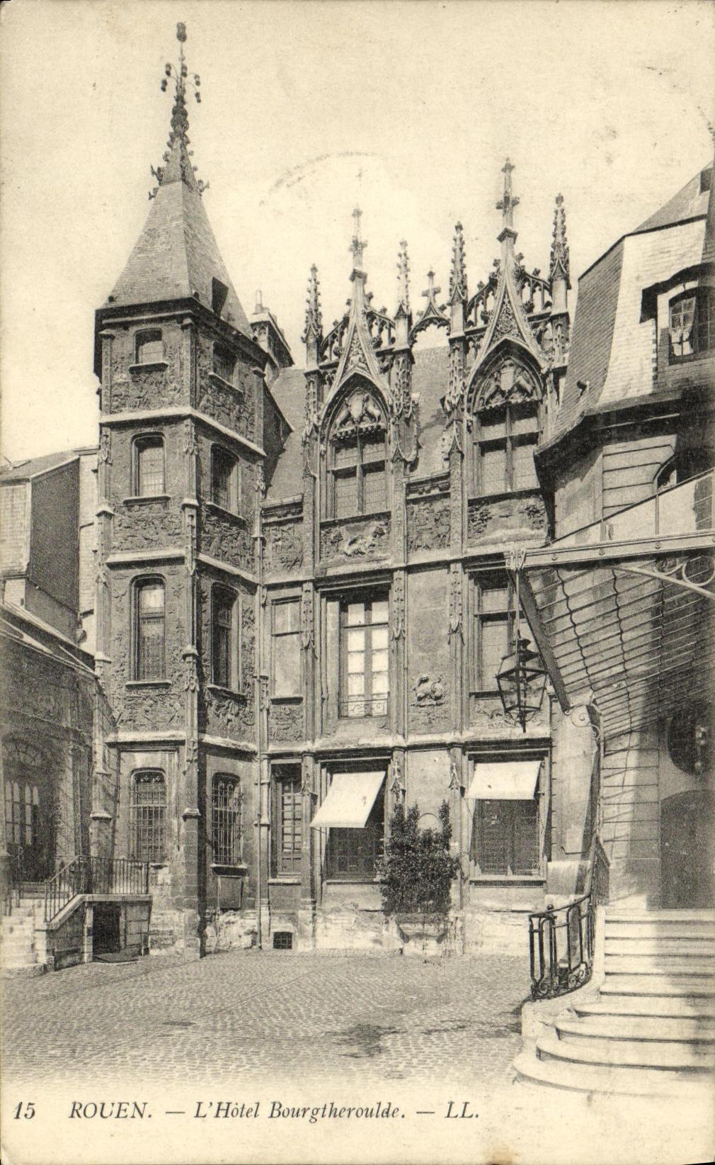 CPA Rouen L Hotel Bourgheroulde