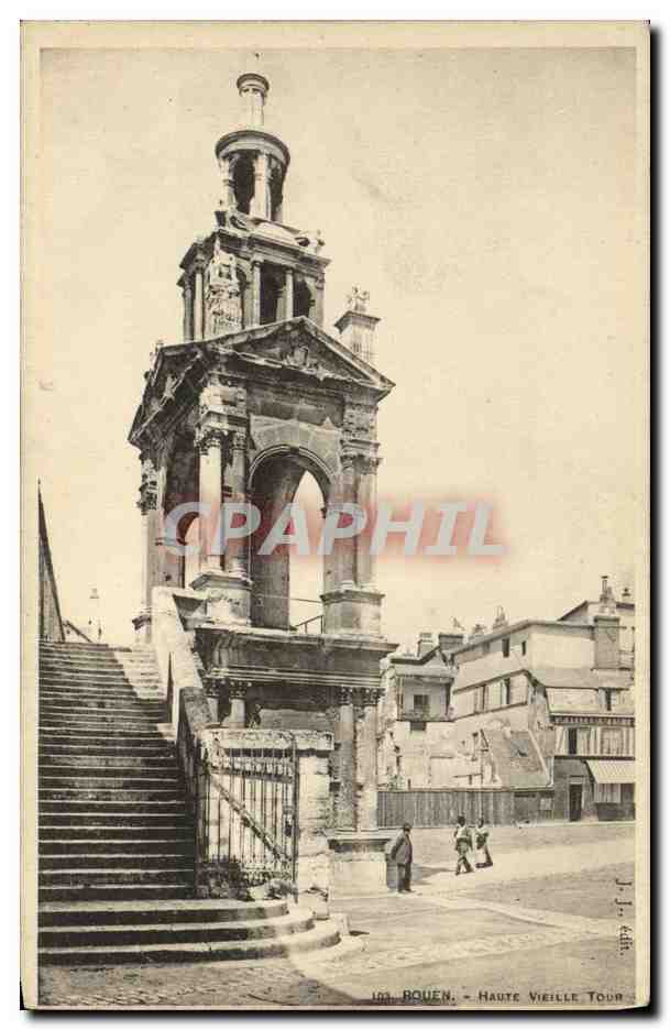 CPA Rouen Haute vieille tour