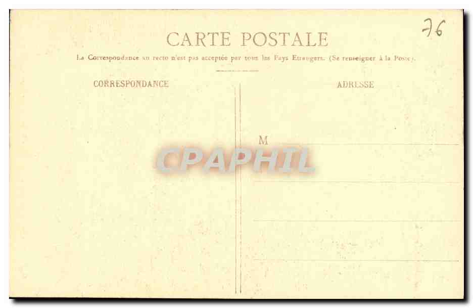 CPA Rouen La Cathedrale de Tombeau des Cardinaux d Amboise — Verso