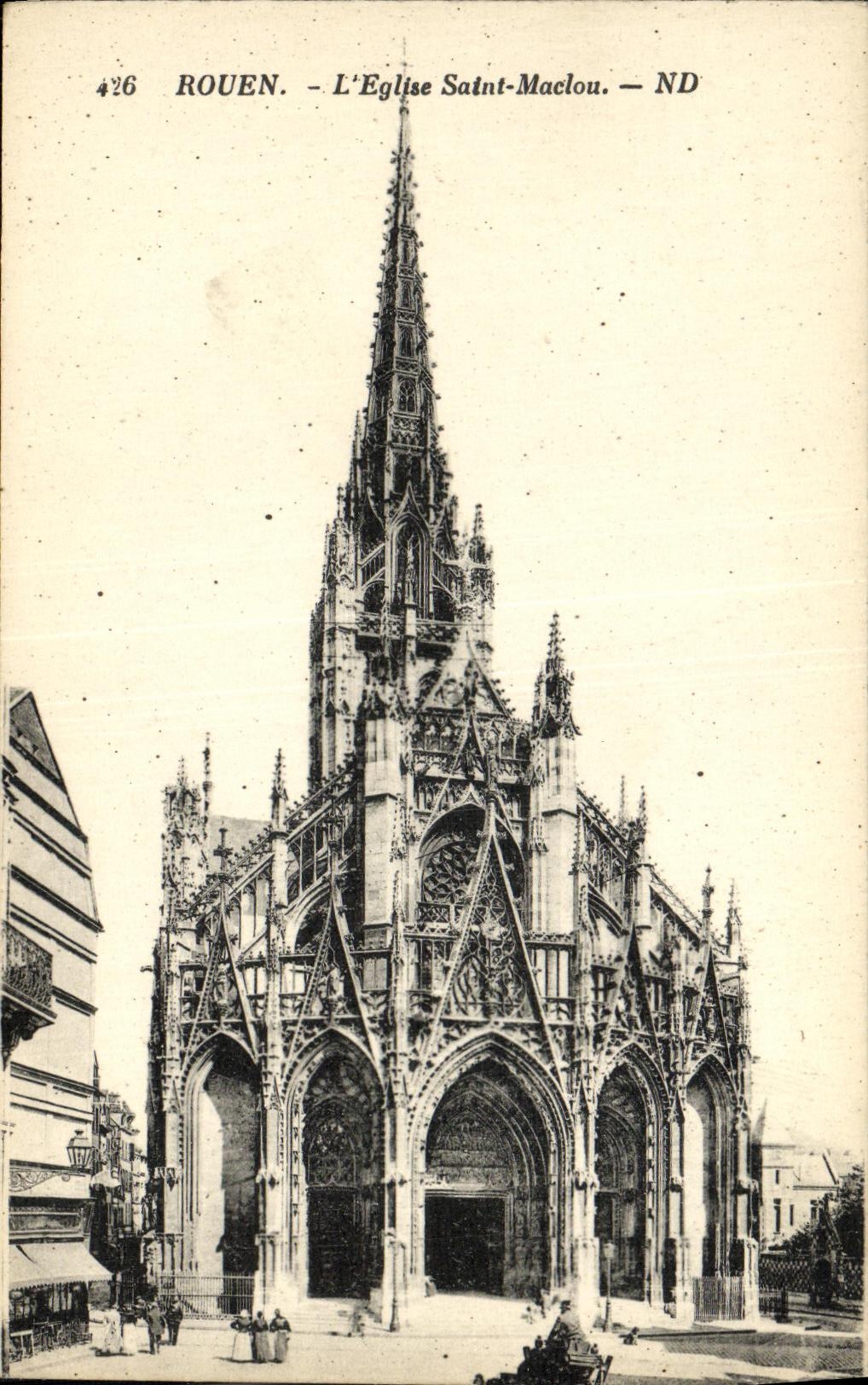 CPA Rouen L Eglise Satnt Maclou