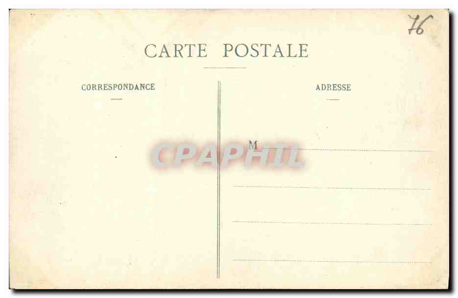 CPA Rouen Eglise St Maclou Les Portails — Verso
