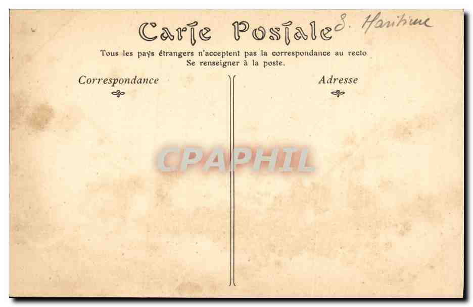 CPA Rouen Vue Generale Prise de Bon Secours — Verso