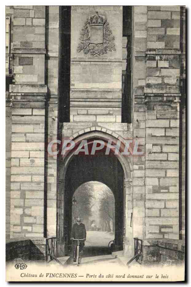 Château de VINCENNES — Porte du côté nord donnant sur le bois — Éditeur ELD