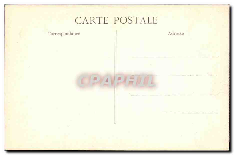 Château de VINCENNES — Porte du côté nord donnant sur le bois — Éditeur ELD — Verso