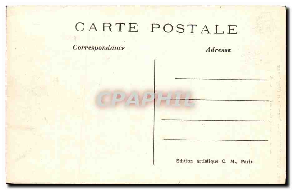 Vincennes — Tourelles et Chapiteau de la Chapelle du Fort — C.M. n°68 — Reverso