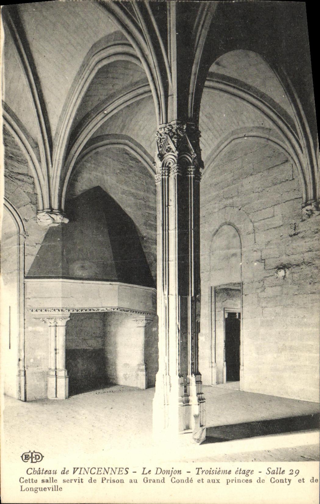 Château de VINCENNES - Le Donjon - Troisième étage - Salle 29