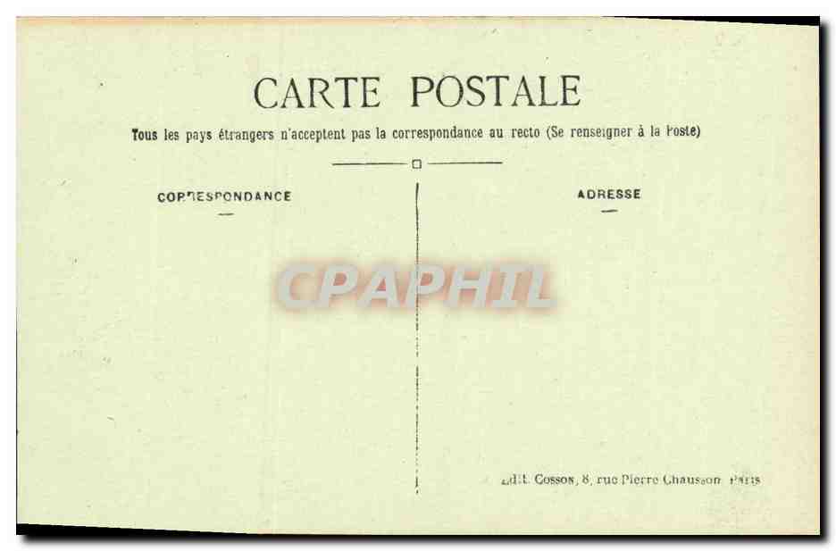 Paris — La Basilique du Sacré-Cœur — C.M. n°255 — Rückseite