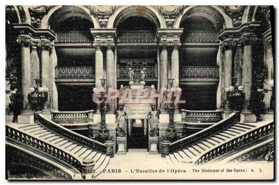 CPA Paris L Escalier de L Opera 