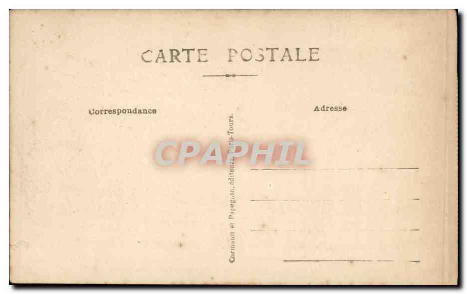 CPA Paris L Arc de Triomphe de L Etoile 14 juillet 1919 Cenotaphe erige sous l arc de triomphe  — Rückseite