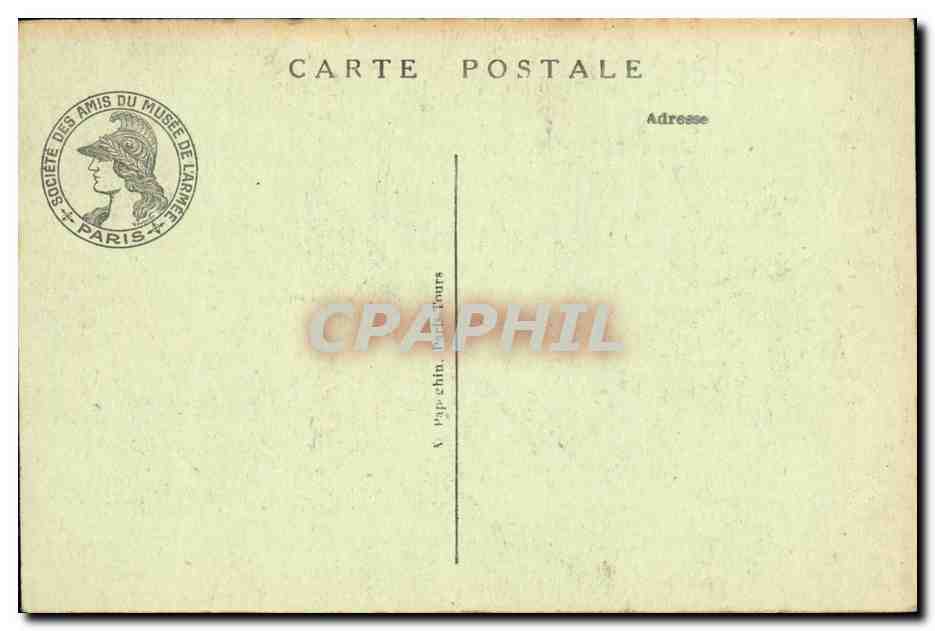 CPA Paris Hotel des Invalides Wagon du marechal Foch Armistice 1918 Militaria — Rückseite