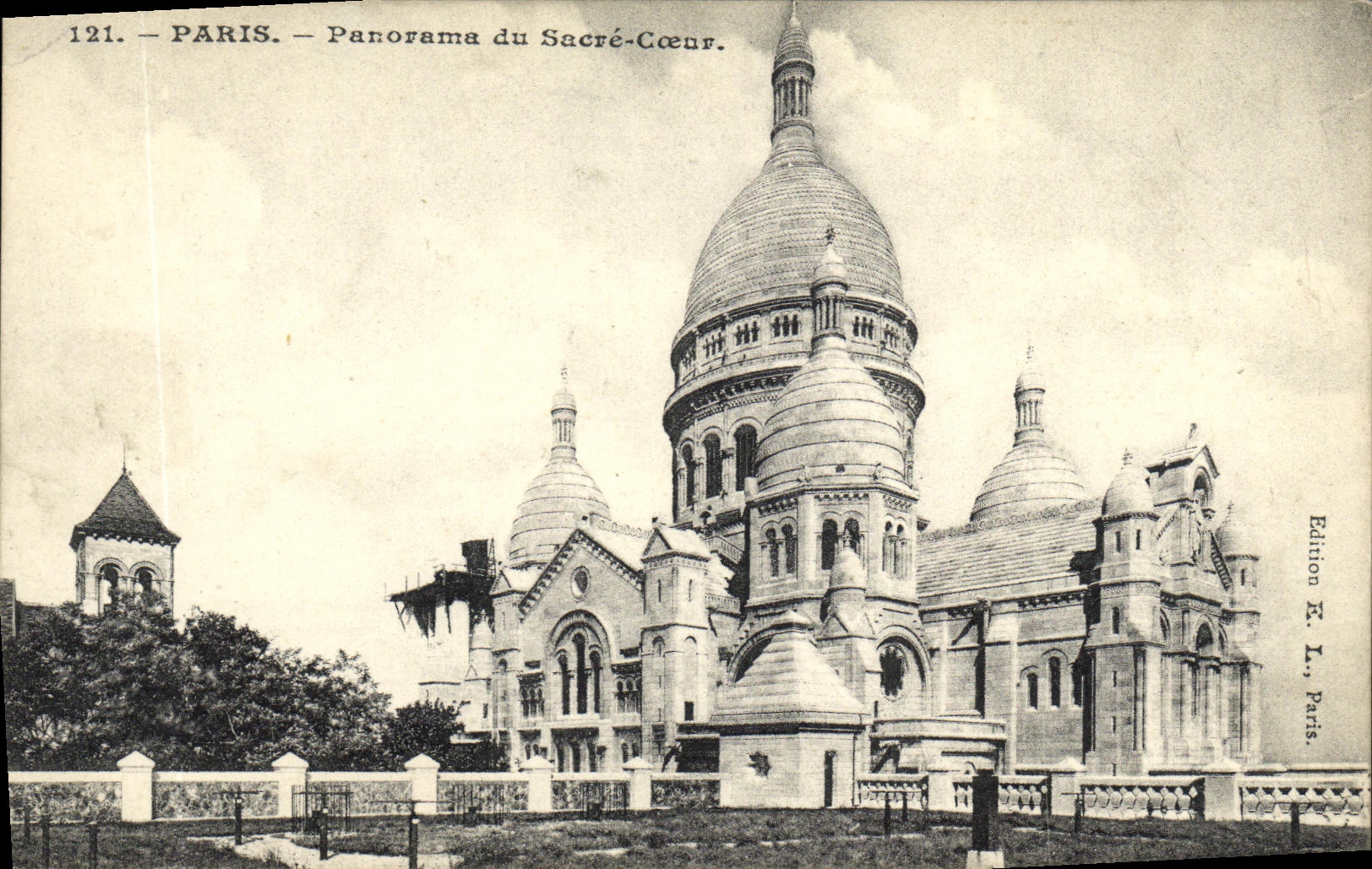CPA Paris Panorama Du Sacre Coeur