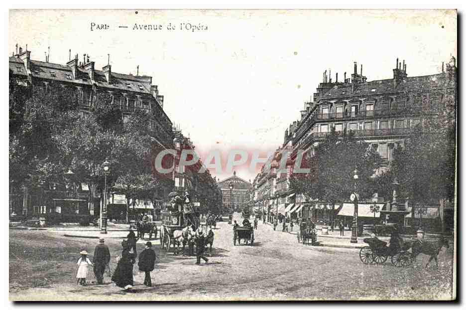 CPA Paris Avenue de L Opera