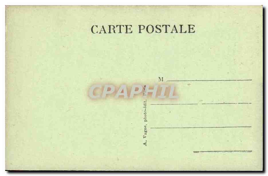 CPA Paris Arc de Triomphe de L Etoile Tombe du soldat inconnu et flamme du souvenir — Rückseite