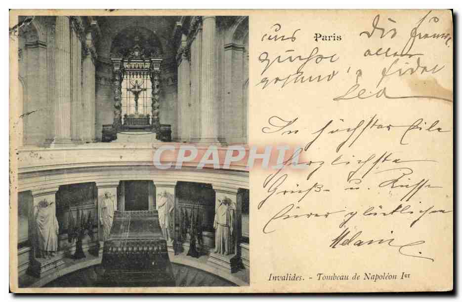 CPA Paris Invalides Tombeau du Napoleon 1er