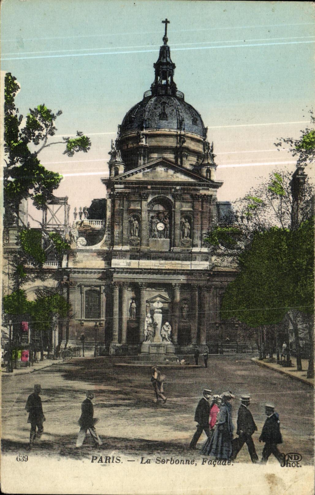 CPA Paris La Sorbonne Facade