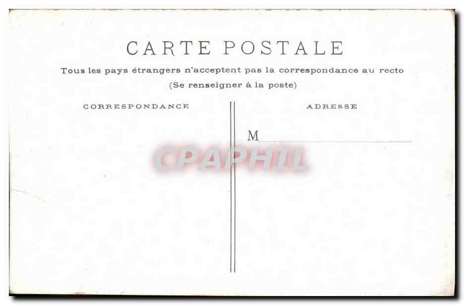 CPA Paris Pont de Grenelle Bateau — Rückseite