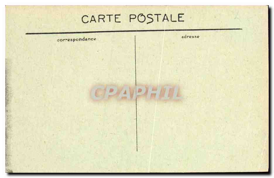 CPA Paris L Assemblee Nationale — Verso