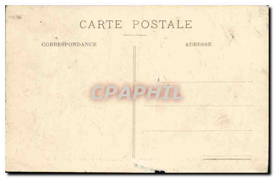 CPA Paris Inondation de Janvier 1910 La tramway de Versailles au quai de Passy Louvre TOP — Rückseite