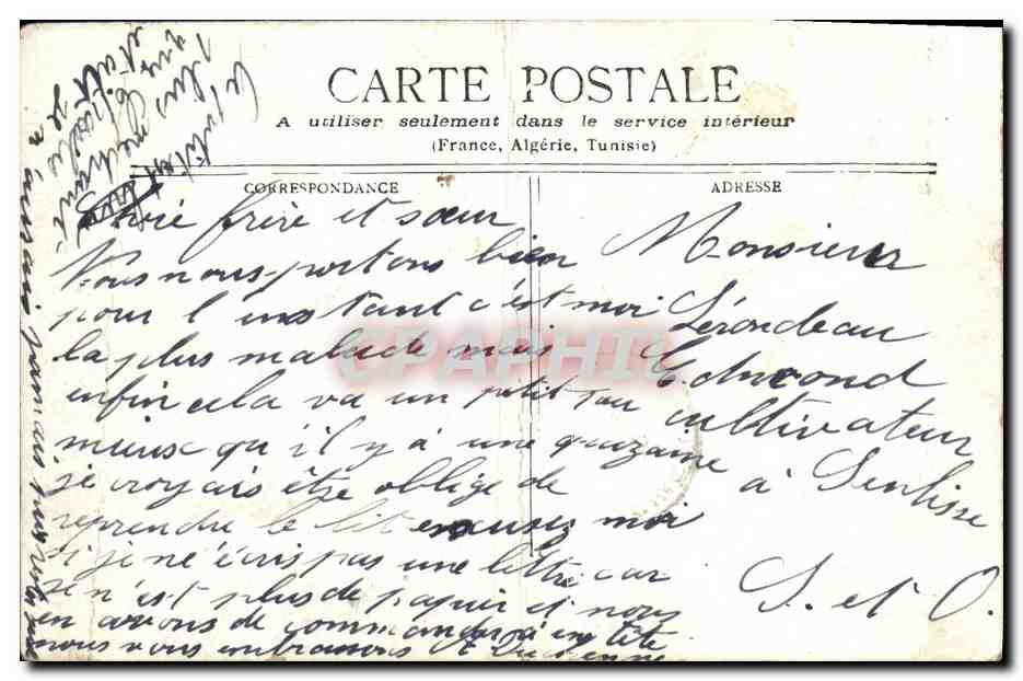 CPA Paris Sur Le Boul St Martin Marchand de journaus — Rückseite