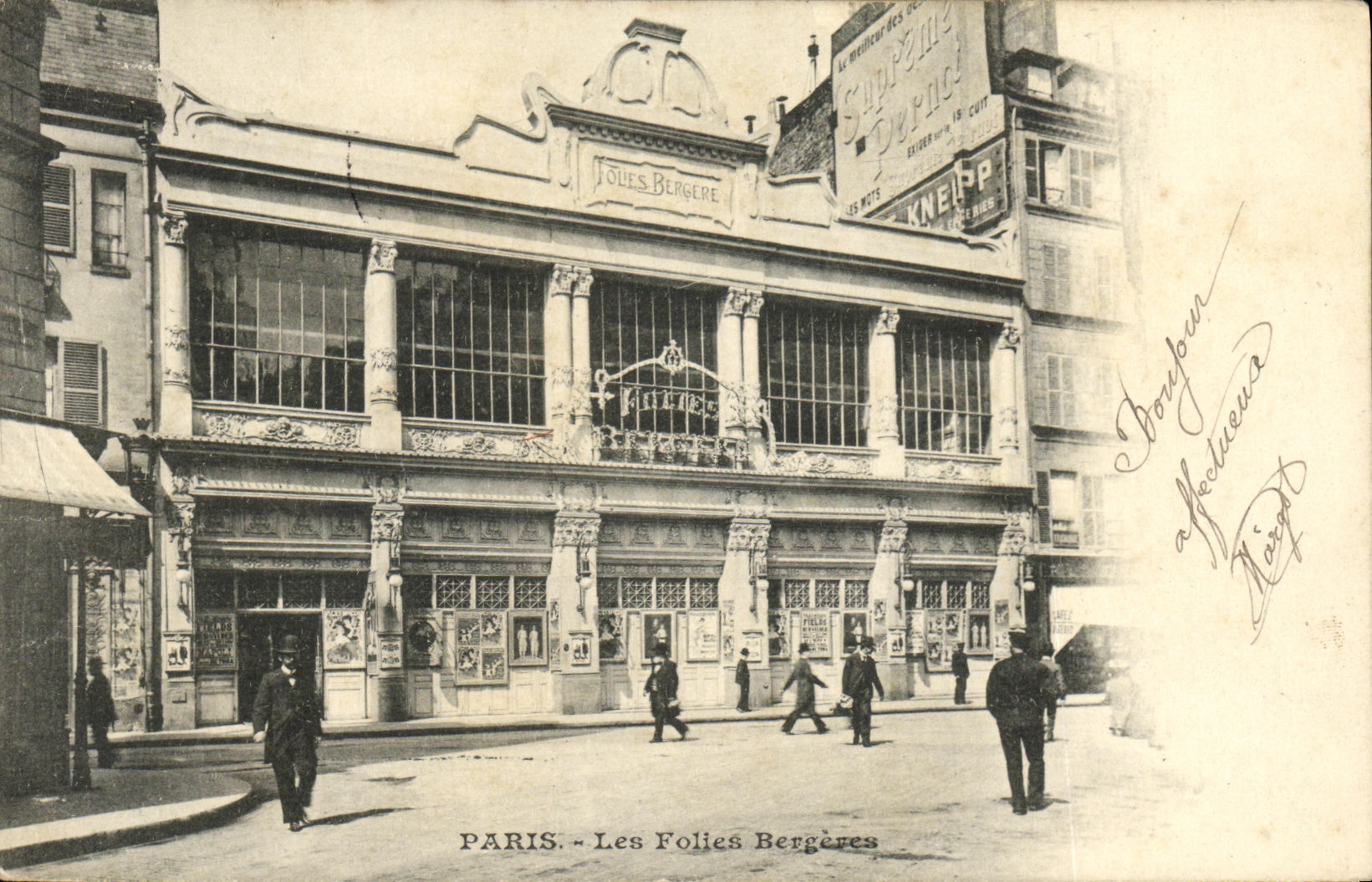 CPA Paris Les Folies Bergeres