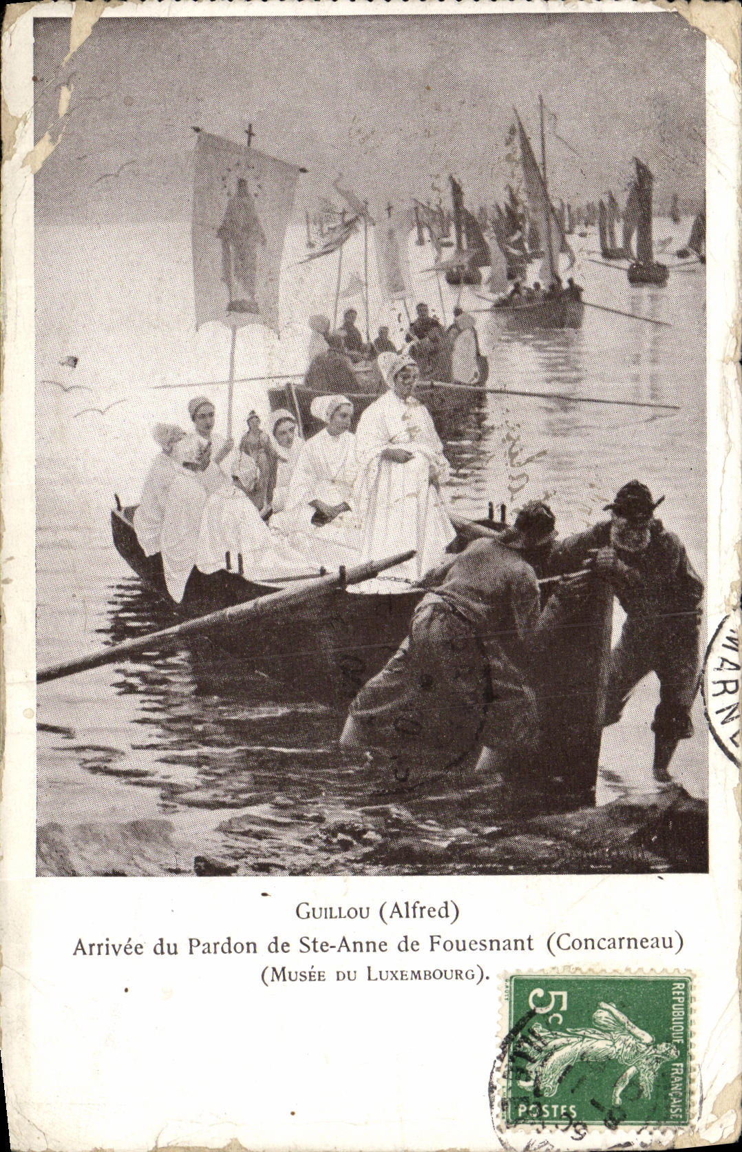 Arrivée du Pardon de Ste-Anne de Fouesnant (Concarneau) — Guillo (Alfred) — Musée du Luxembourg
