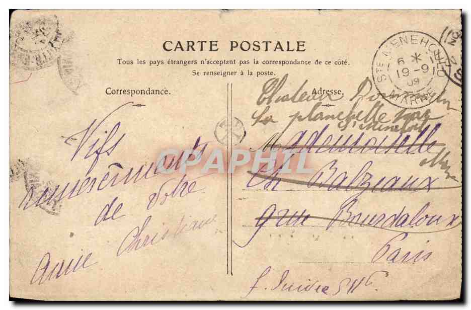 Arrivée du Pardon de Ste-Anne de Fouesnant (Concarneau) — Guillo (Alfred) — Musée du Luxembourg — Verso