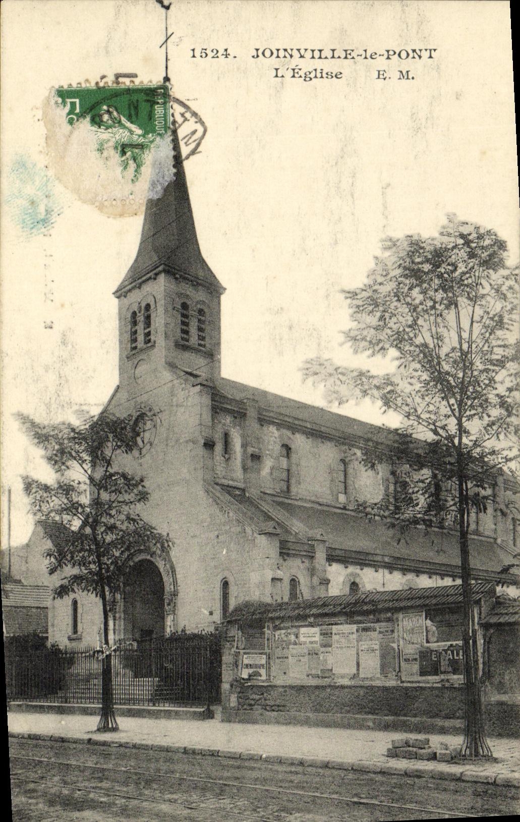 CPA Joinville Le Pont L Eglise