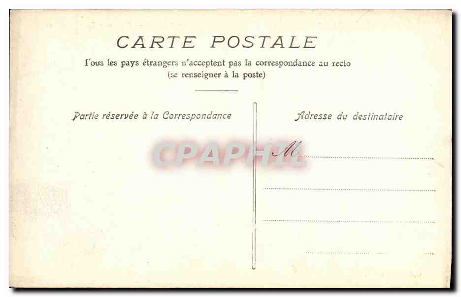 CPA Paris La Mairie Rue des Batignolles — Rückseite