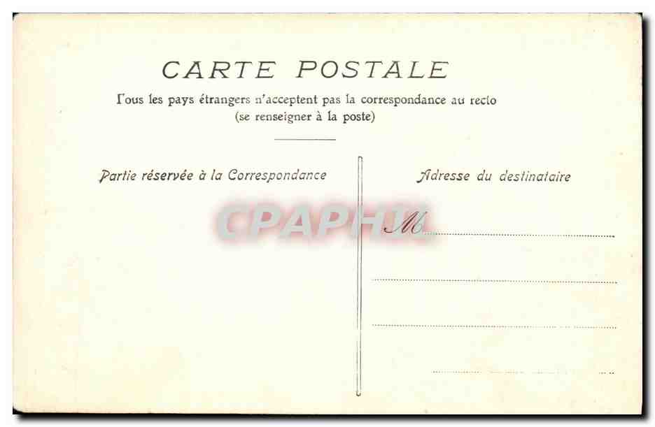 CPA Paris La Mairie Rue des Batignolles — Rückseite
