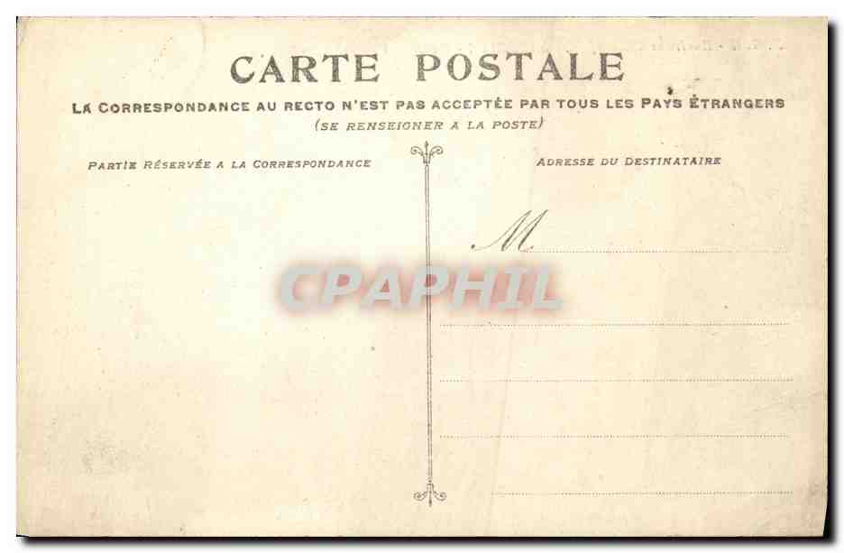 CPA Environs d Elbeuf La Saussaye Un Chalet  — Rückseite