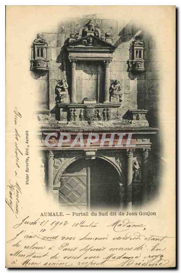 CPA Aumale Portail du Sud dit de Jean Goujon