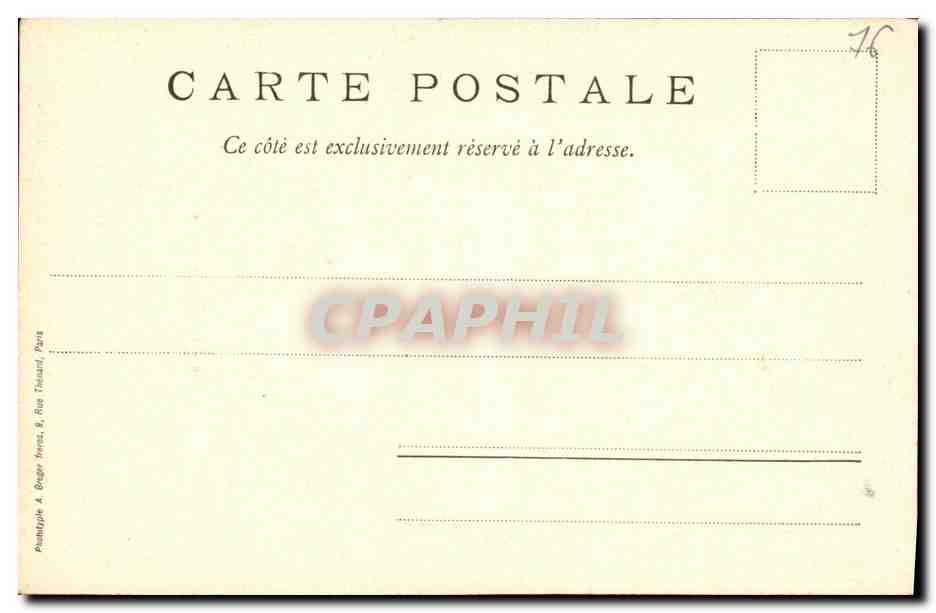 CPA Aumale Interieur de l Eglise  — Rückseite