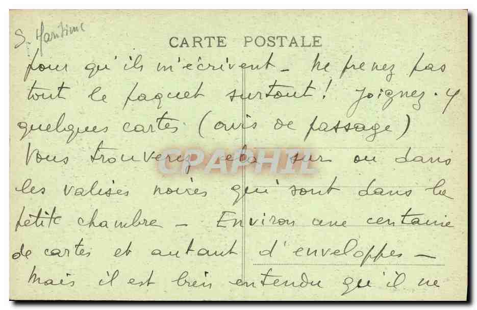 CPA Neufchatel en Bray Portail de l Eglise Notre Dame  — Rückseite