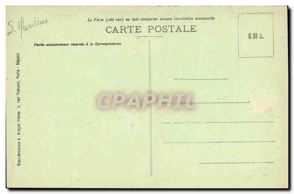 CPA Neufchatel en Bray Chaire de l Eglise Notre Dame  — Rückseite