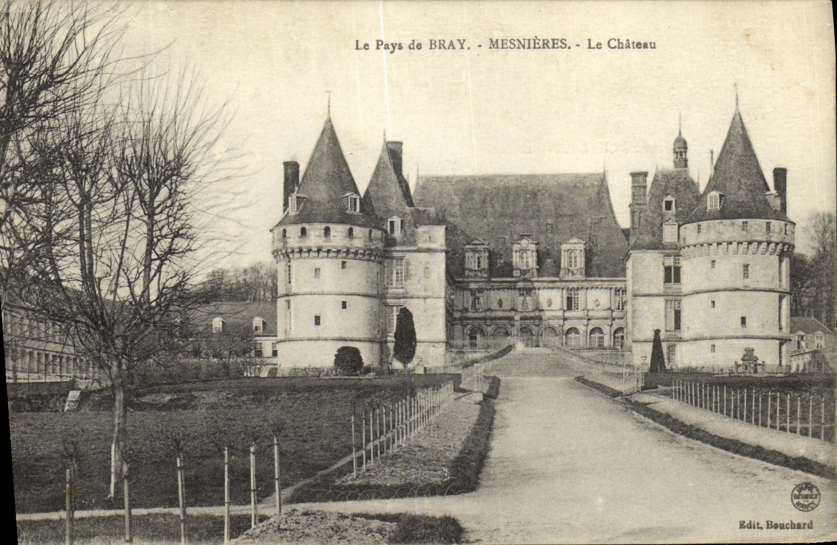CPA Le Pays de Bray Mesnieres Le Chateau