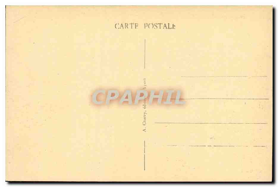 CPA Yport Falaise d aval — Rückseite