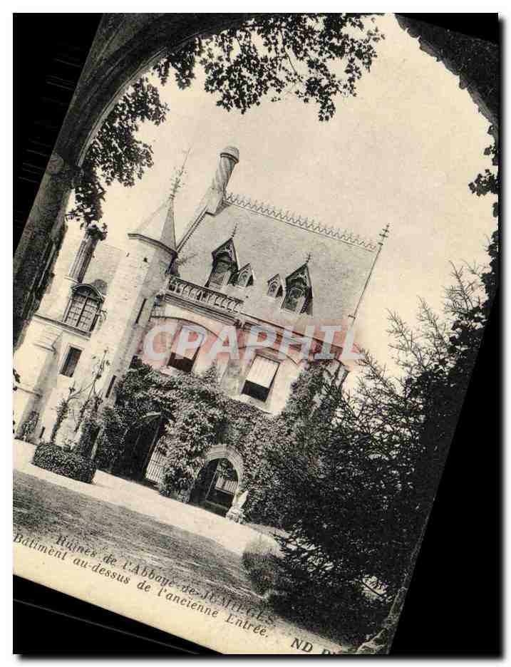 Moulins de l'Abbaye de Maffilles — Batiment au-dessus de l'ancienne Entrée — ND P