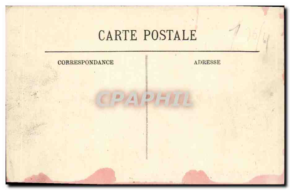 CPA Dieppe Le Casino et les Bains  — Rückseite