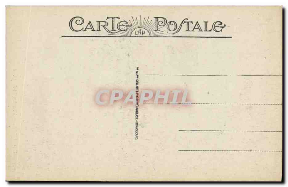 CPA Dieppe L Eglise St Jacques  — Verso