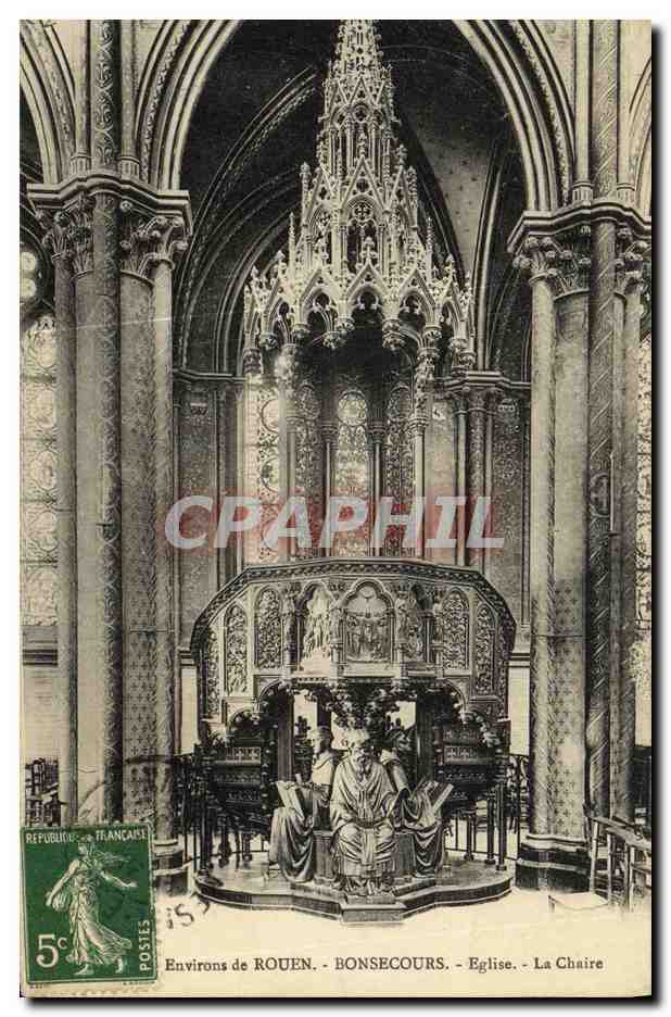 CPA Bonsecours Eglise La Chaire 