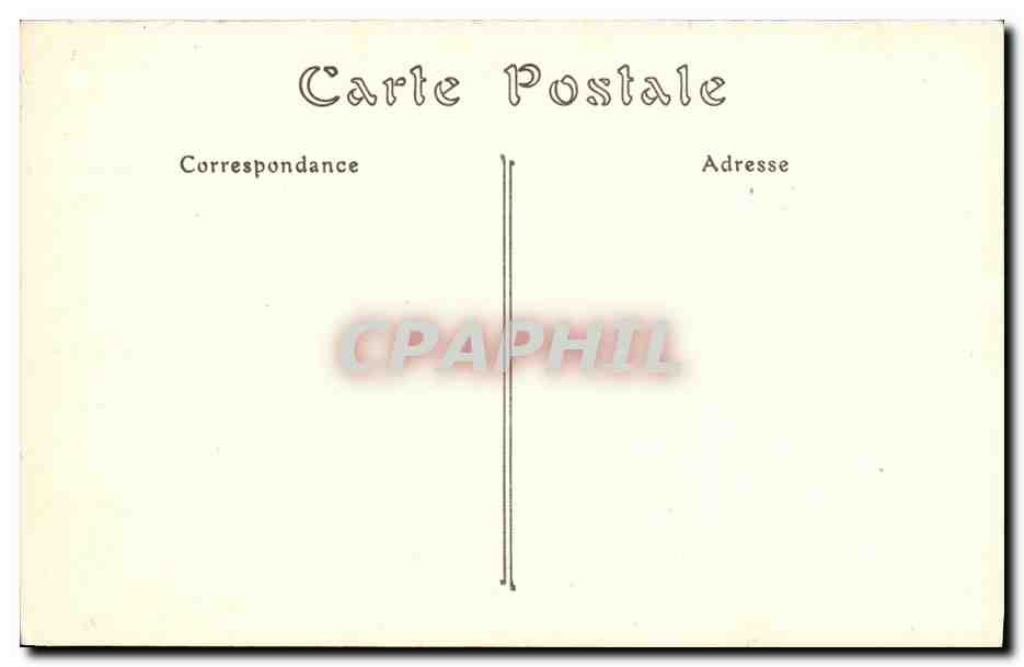 CPA Bonsecours Eglise Notre Dame La Chapelle  — Rückseite