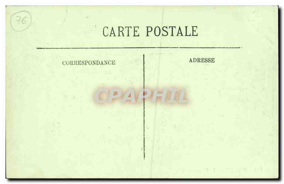 CPA Dieppe Le Casino Enfants — Verso