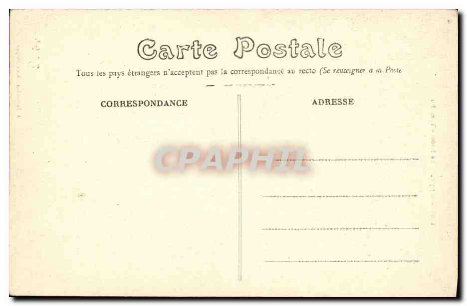 CPA Dieppe La Jetee Tempete  — Rückseite