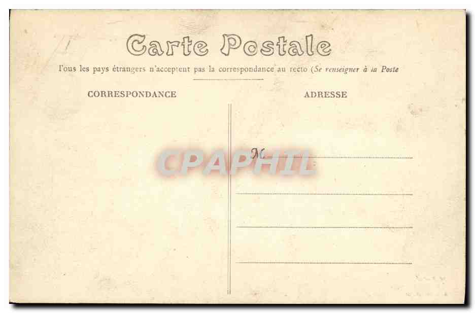 CPA Dieppe Balgneurs  — Verso