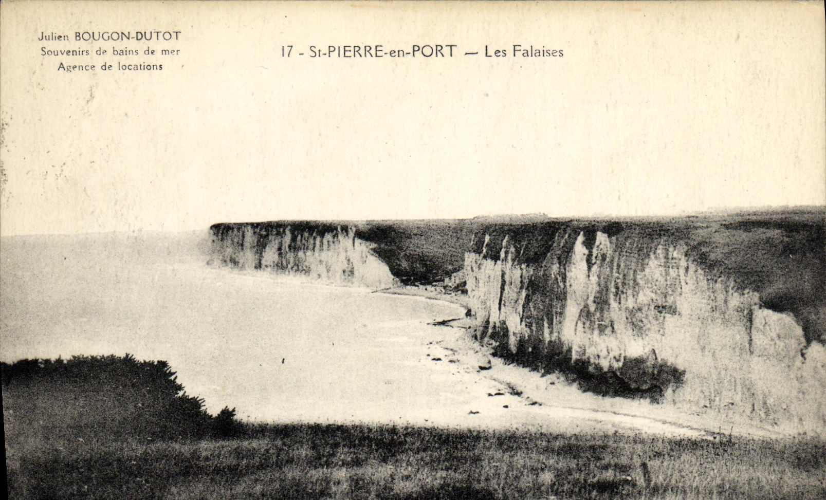 CPA St Pierre en Port Les Falaises