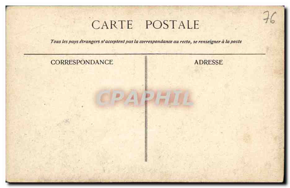 CPA La Benedictine a Fecamp Cour d honneur L oratoire et la porterie — Rückseite