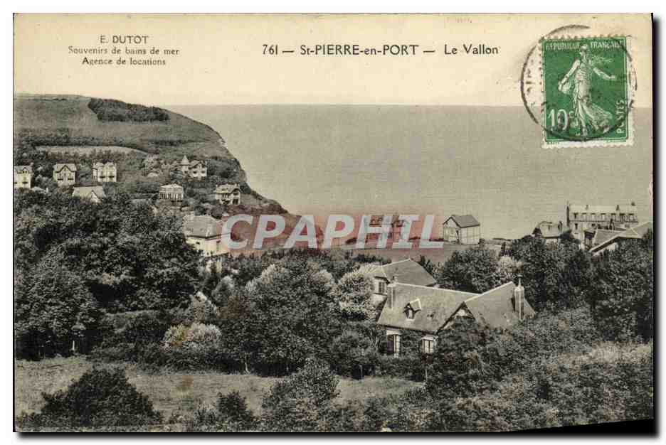 CPA St Pierre en Port Le Vallon