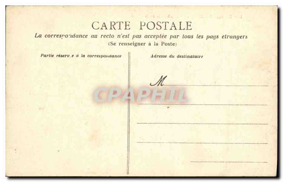 CPA Etretat L Aiguille et la Porte d Aval — Rückseite