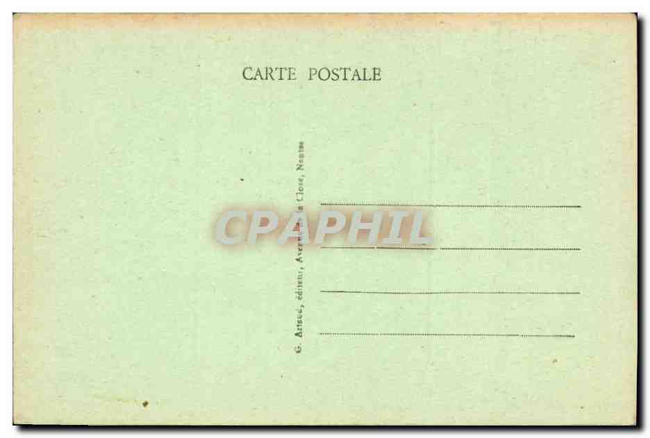 CPA Trouville La Reine des Plages et le Casino — Rückseite