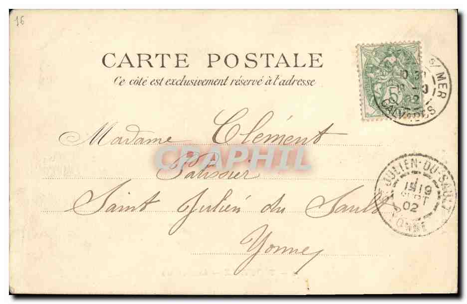 CPA Trouville Eden Casino — Rückseite